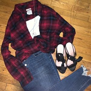 American Eagle Boyfriend Flannel